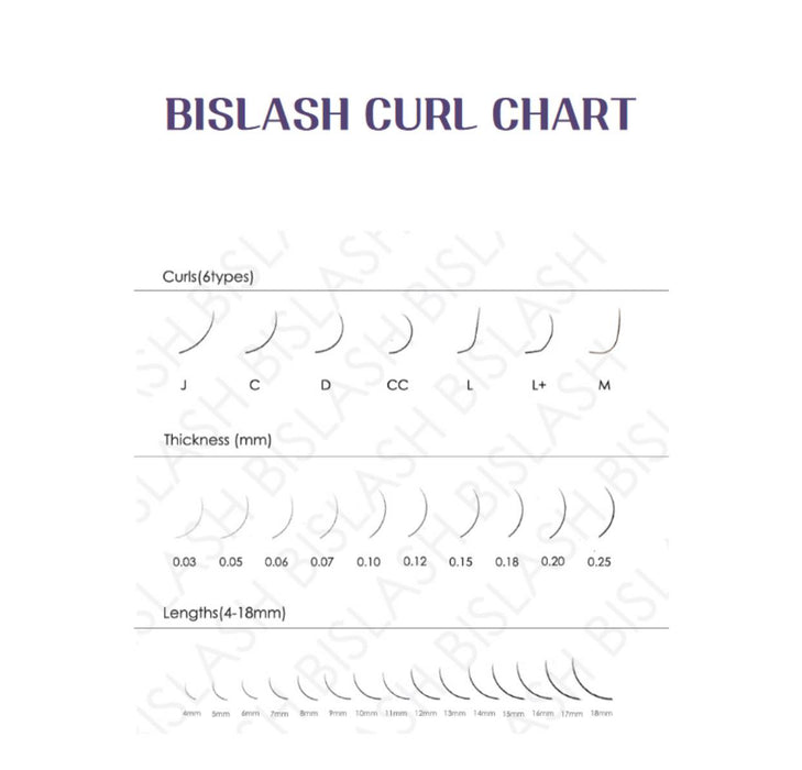 BISLASH Neon Colour Lashes