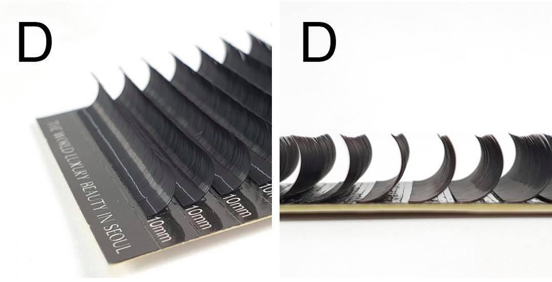 BISLASH Flat Eyelashes C/CC/D Individual Lashes for Eyelash Extensions Premium Quality 