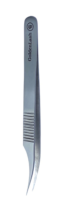 Professional Moon Curved Isolated Tweezer 