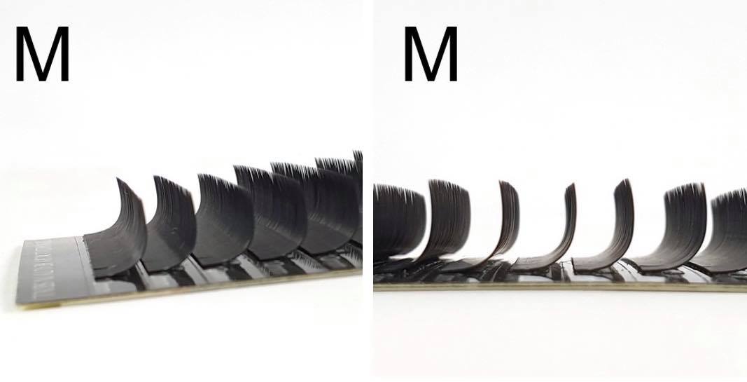 BISLASH Silk Individual Eyelashes C/CC/D/M Eyelash Extension Black Lashes