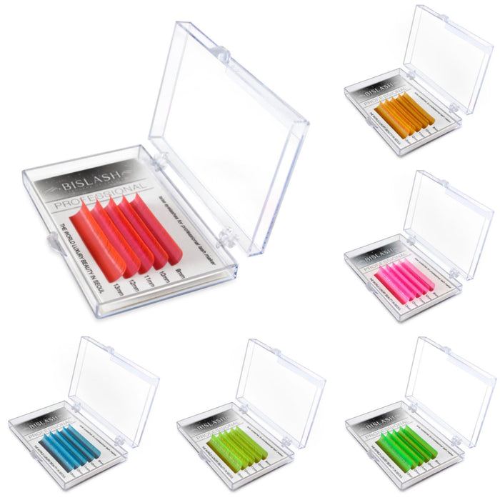 BISLASH Neon Colour Lashes